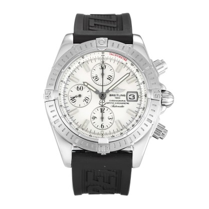 AAA UK Mother of Pearl - White Baton Dial Breitling Replica Chronomat Evolution A13356-43.7 MM