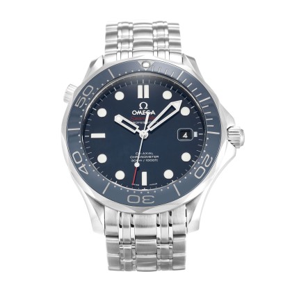 AAA UK Blue Dial Omega Replica Seamaster 300m Co-Axial 212.30.41.20.03.001-41 MM